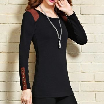 8C-111加絨加厚打底衫 冬季保暖與時尚的完美結(jié)合